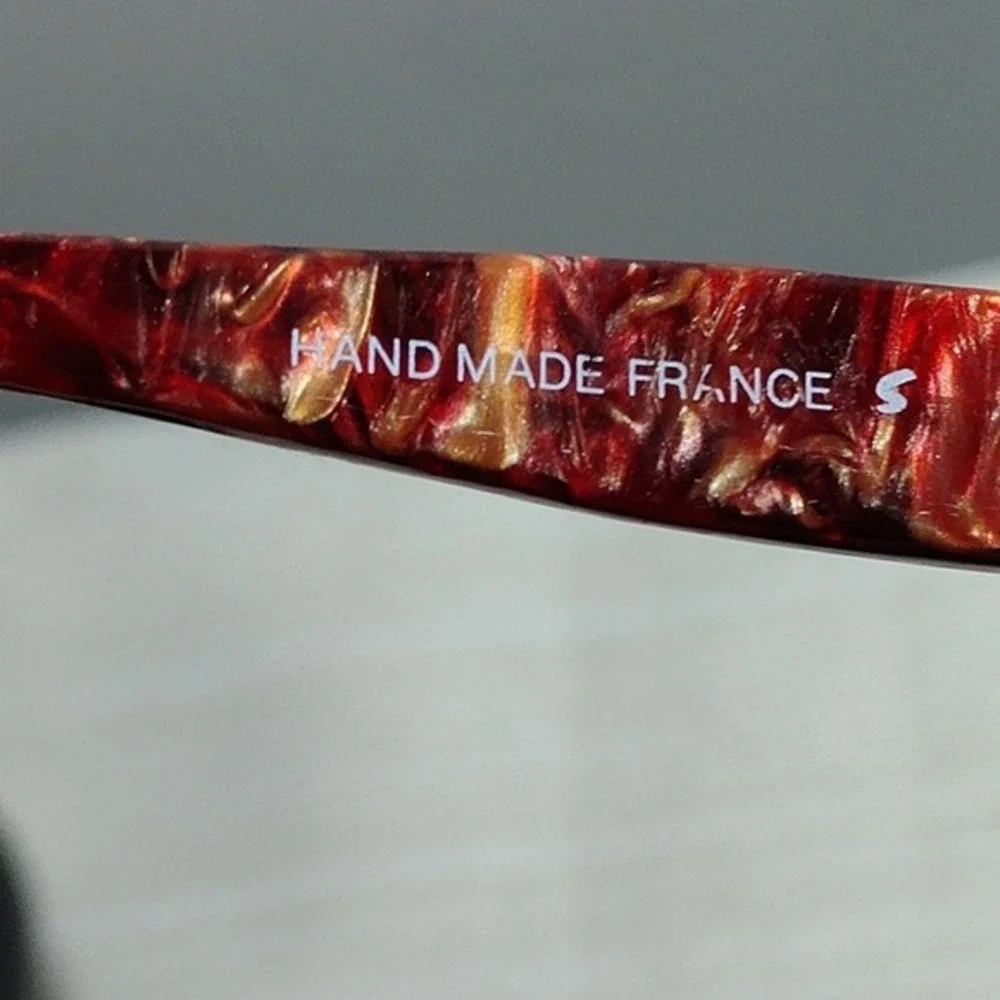 Cerruti 1881 2916 BOX Hand Made France Sunglasses Marbled 53□18‎ Vintage luxury